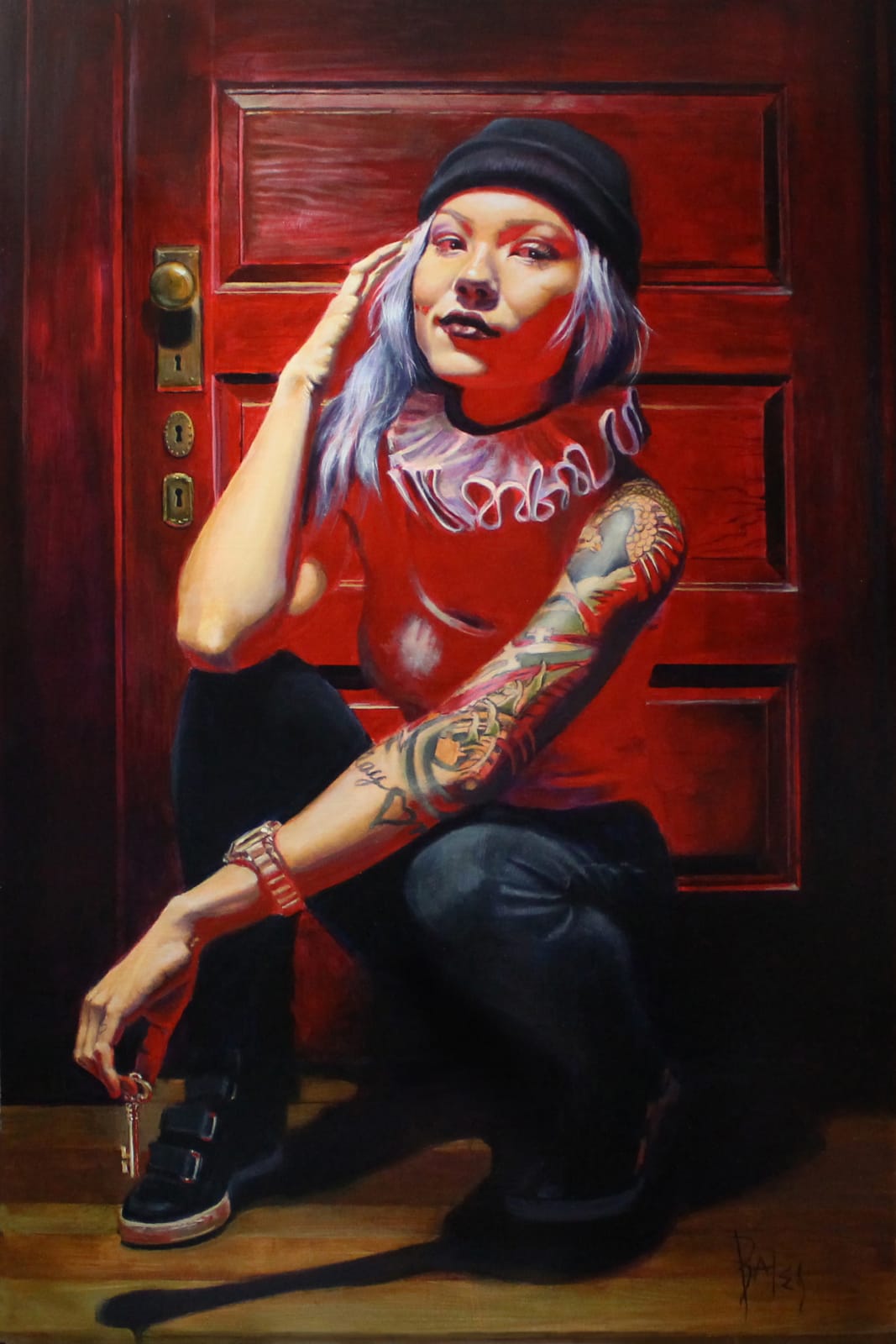 Donna Bates, She Holds the Key, 2019