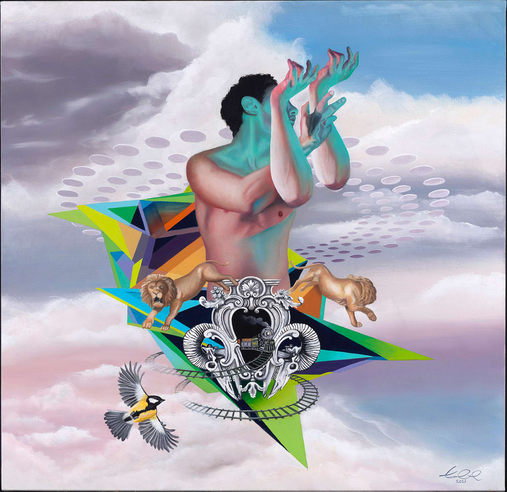 Luis Sanchez, Journey To The Center of Myself, 2021