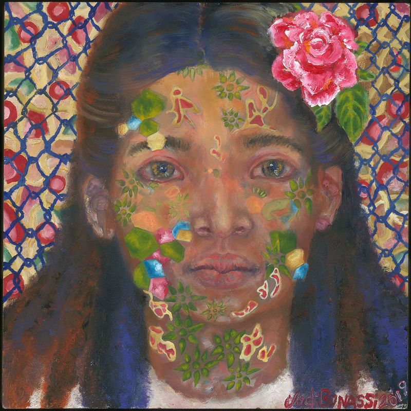 Jodi Bonassi, Rosa at the Fence, 2019