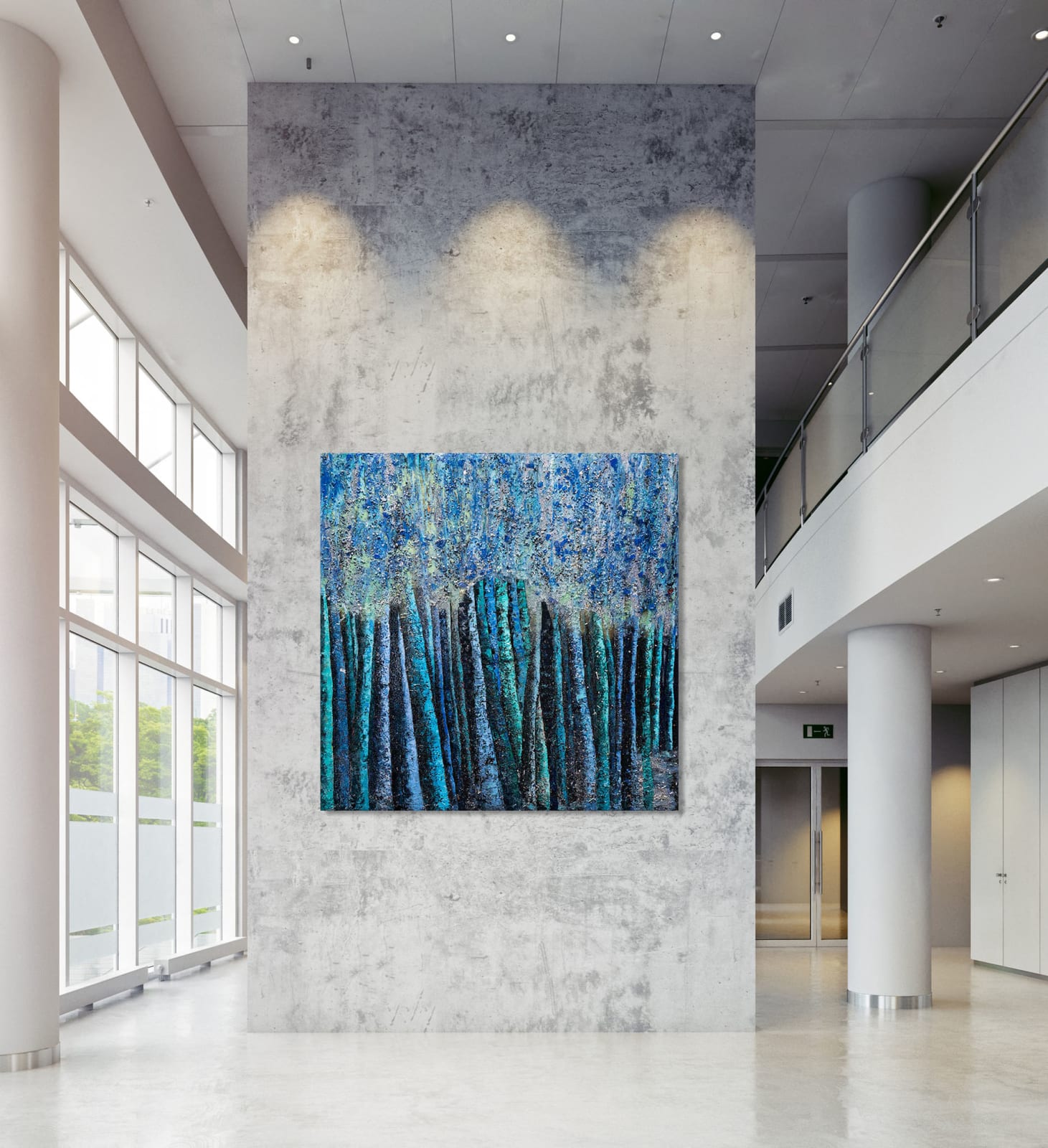 Haleh Mashian, Blue Moon, 2019