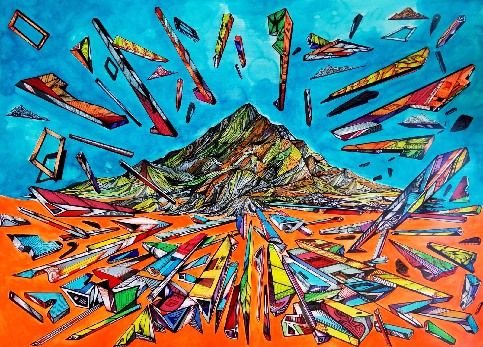 Marko Gavrilovic, Under the Surface of a Volcano , 2018