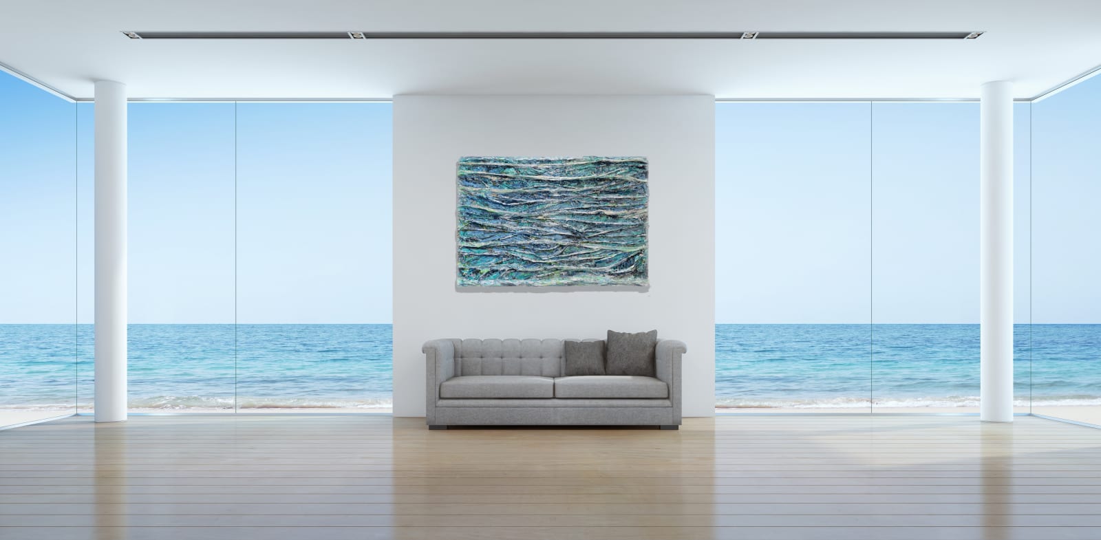 Haleh Mashian, Sea Escape, 2021