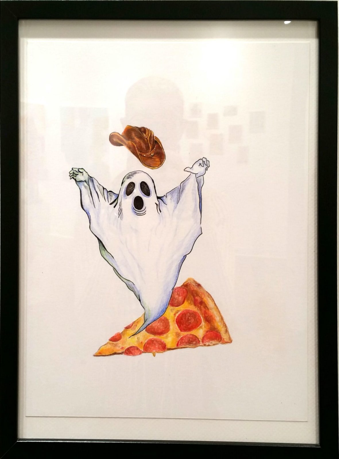 Kevin Spanky Long, Pizza Slice, 2019