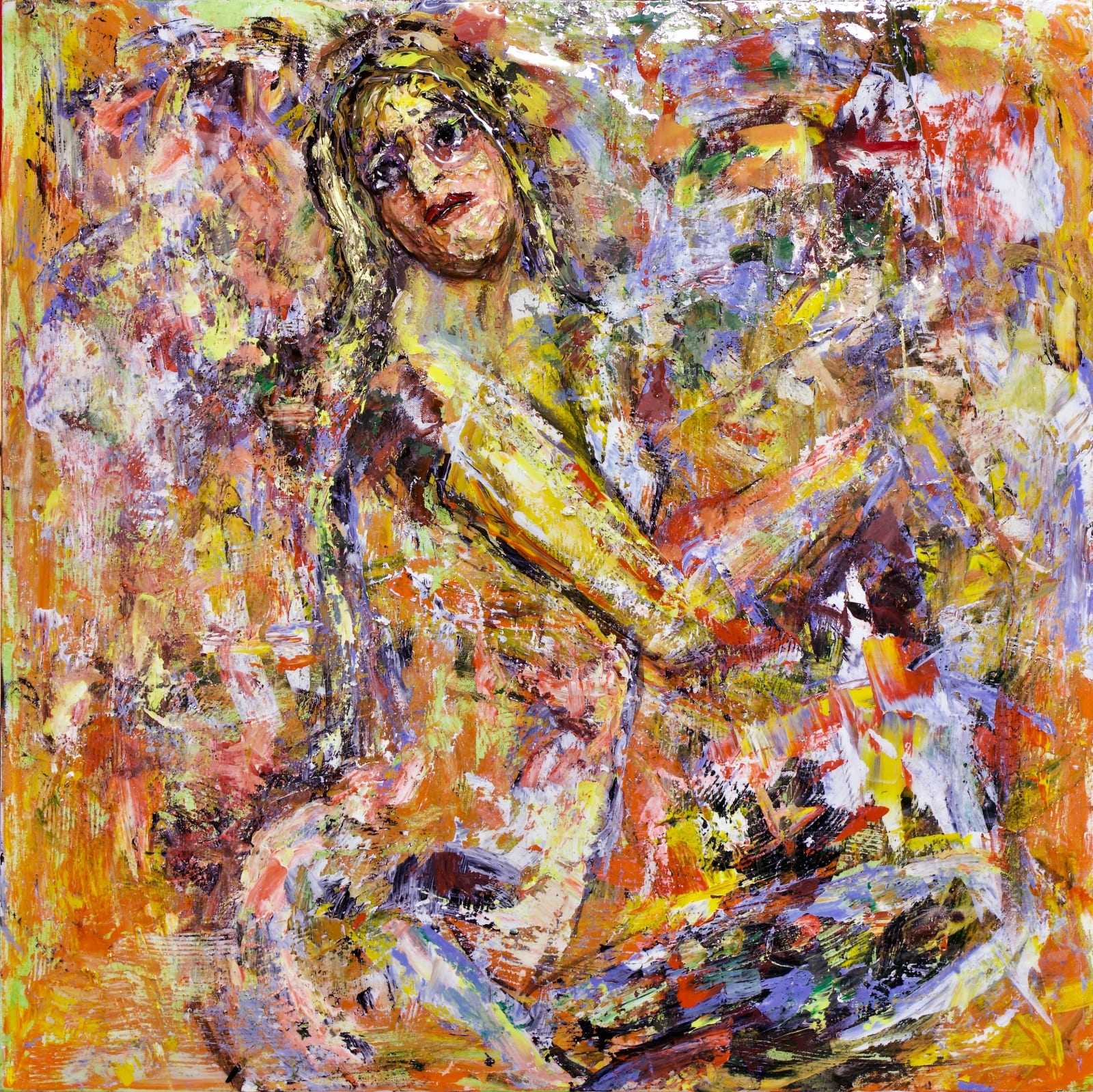 Haleh Mashian, Hestia, Goddess of Hearth, 2019