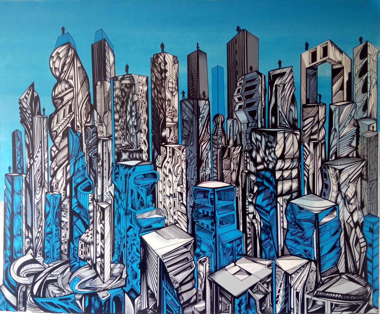 Marko Gavrilovic, Blue City of Angels, 2018