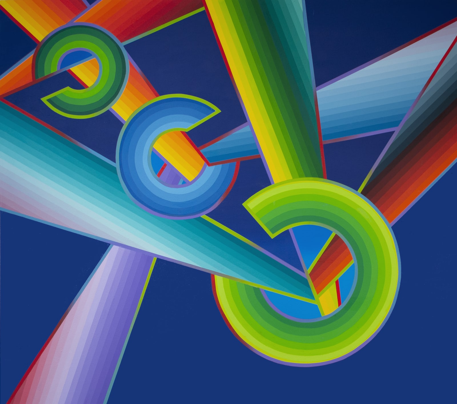 Victor Atkins, Blue Sky 10, 2019