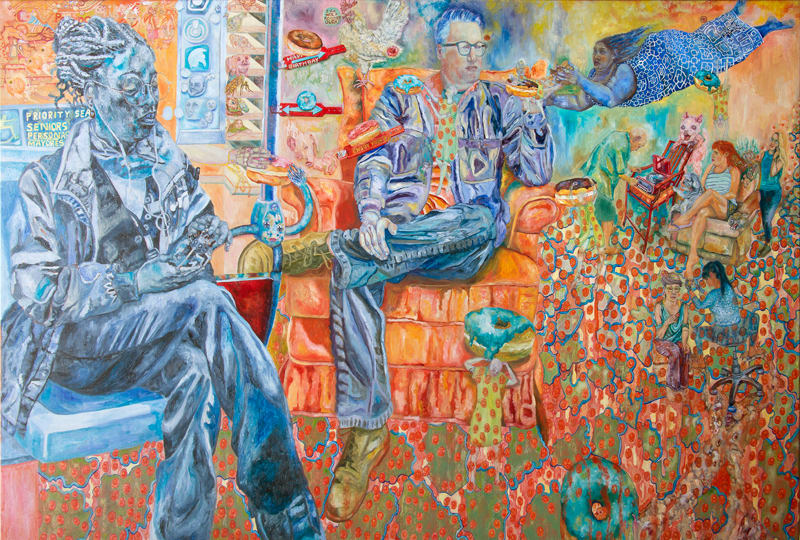 Jodi Bonassi, Chicken and Donuts, 2019