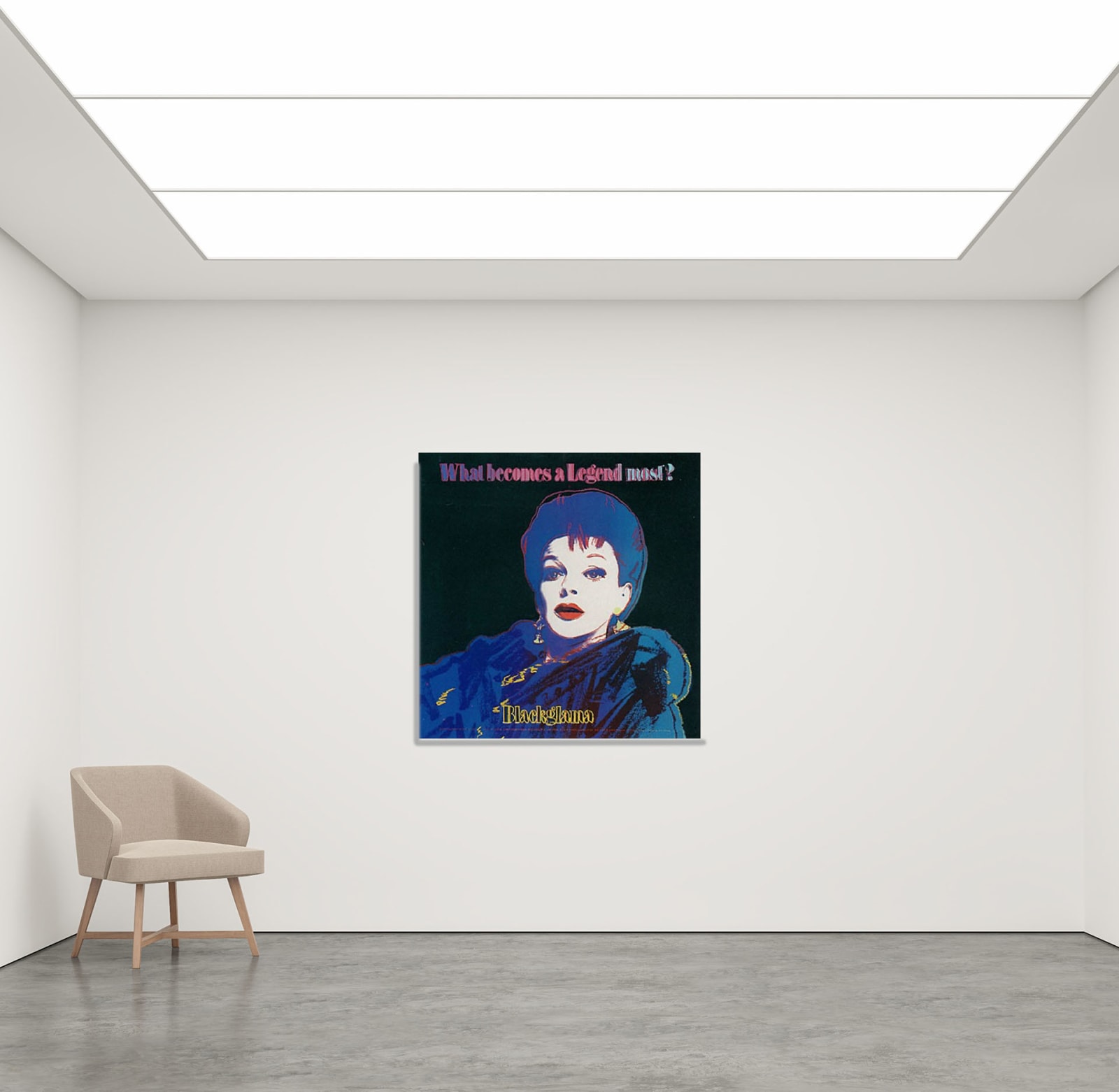 Andy Warhol, Blackglama (Judy Garland F&S 351), 1985