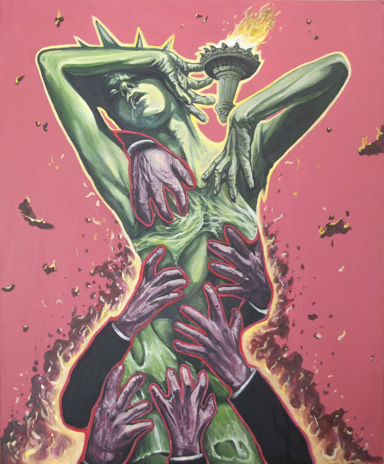 Ricardo Cisneros, Liberte est Morte, 2019