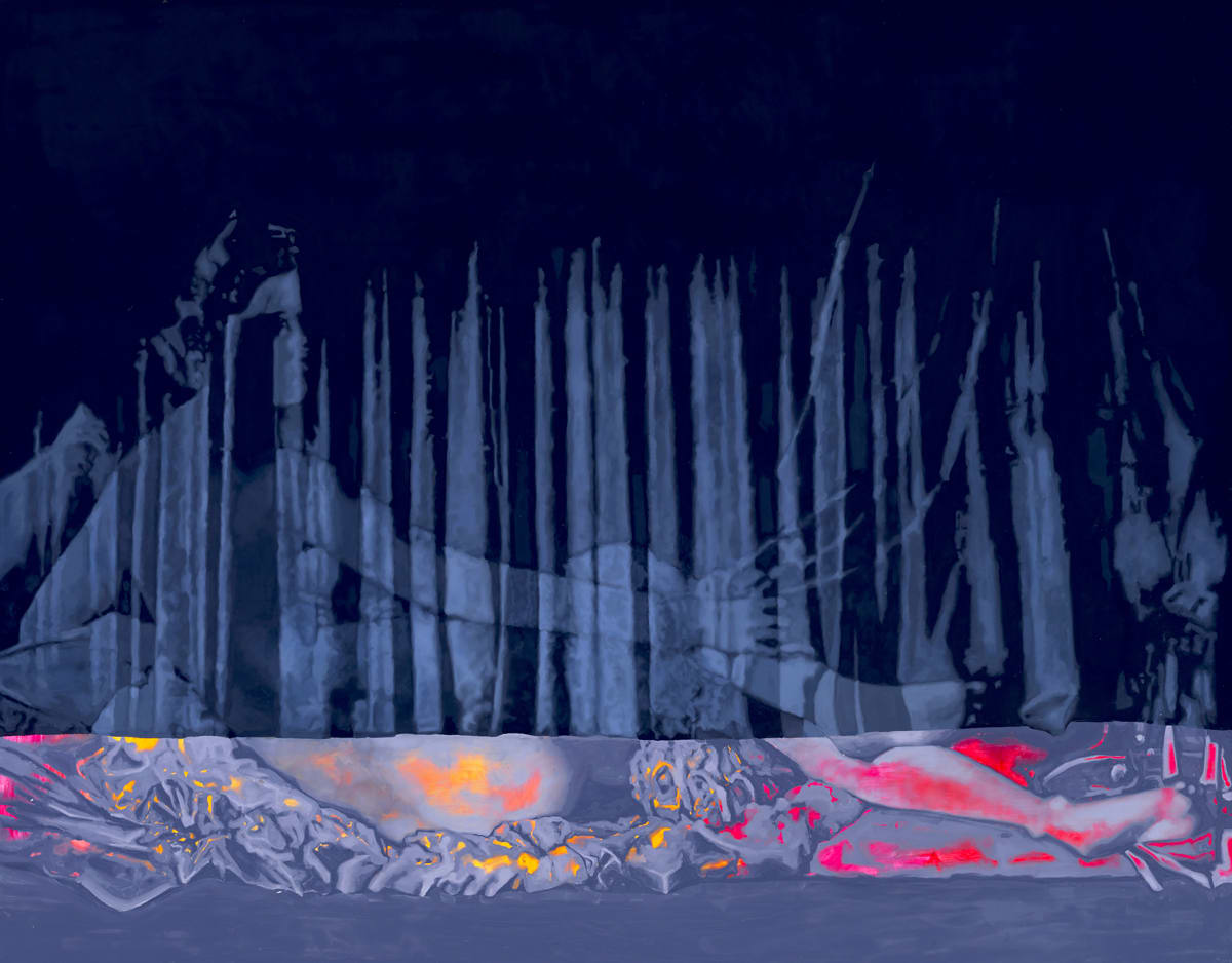 Zära Monet Feeney, Curtain After Intermission, 2016