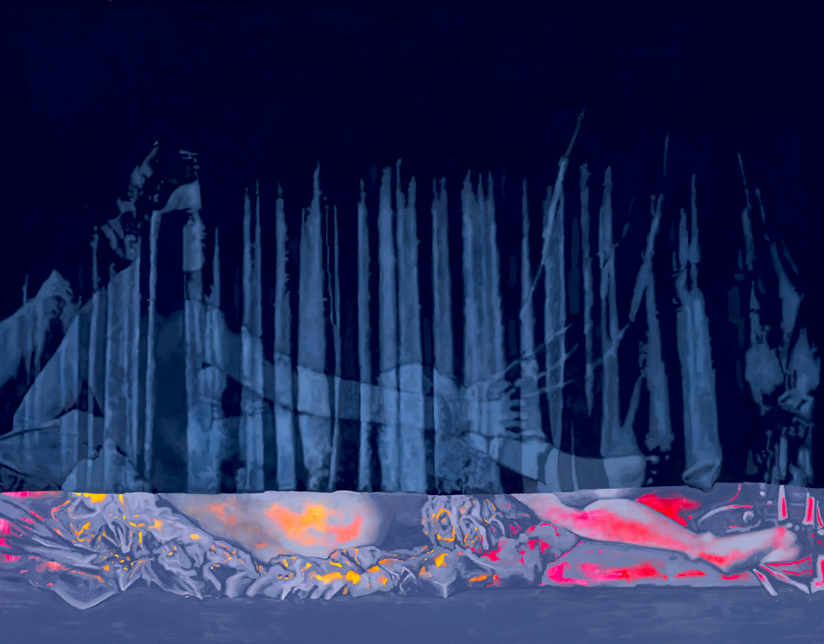 Zara Monet Feeney, Curtain After Intermission, 2016