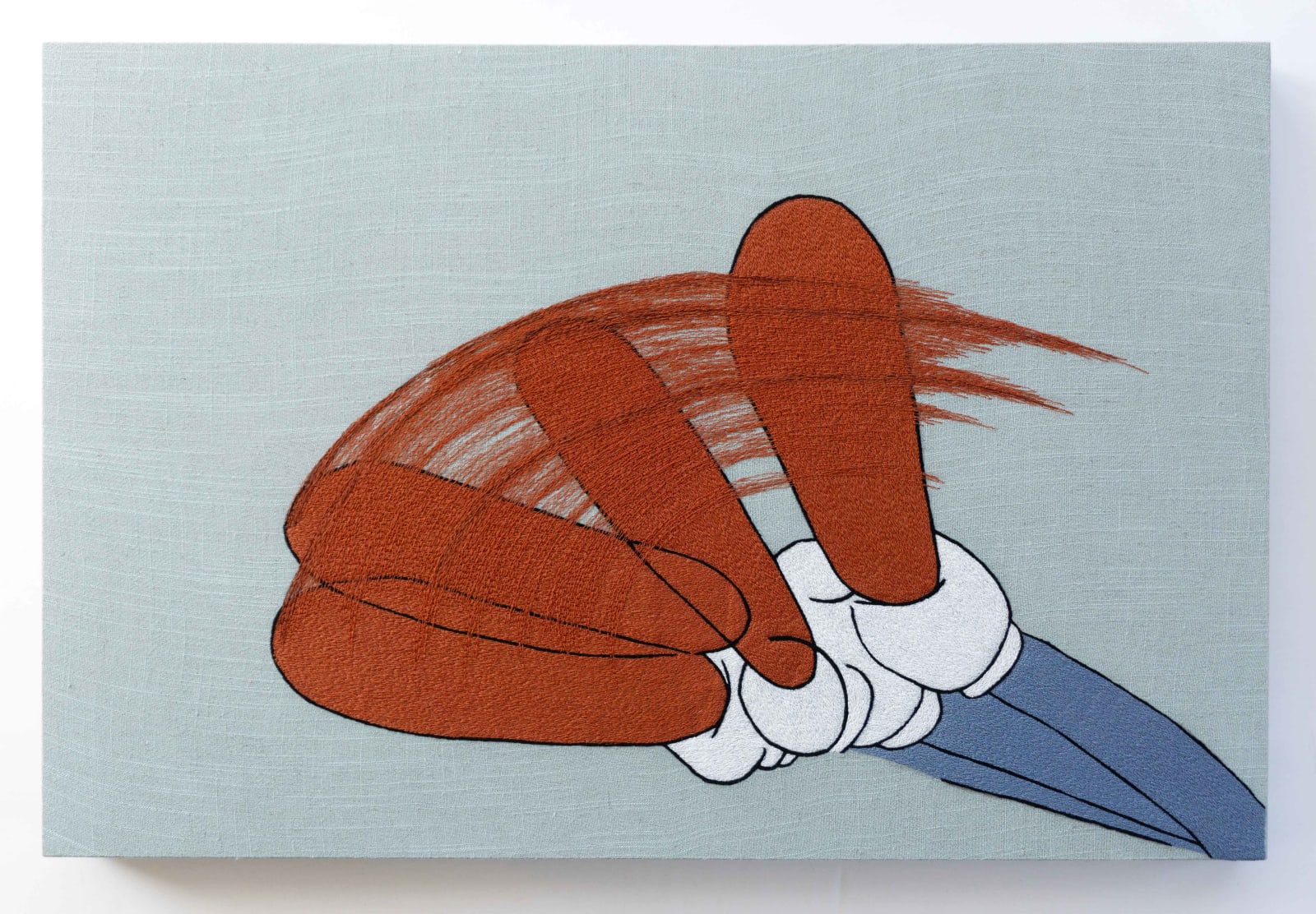 Peter Frederiksen, "Banging the same drum.", 2024