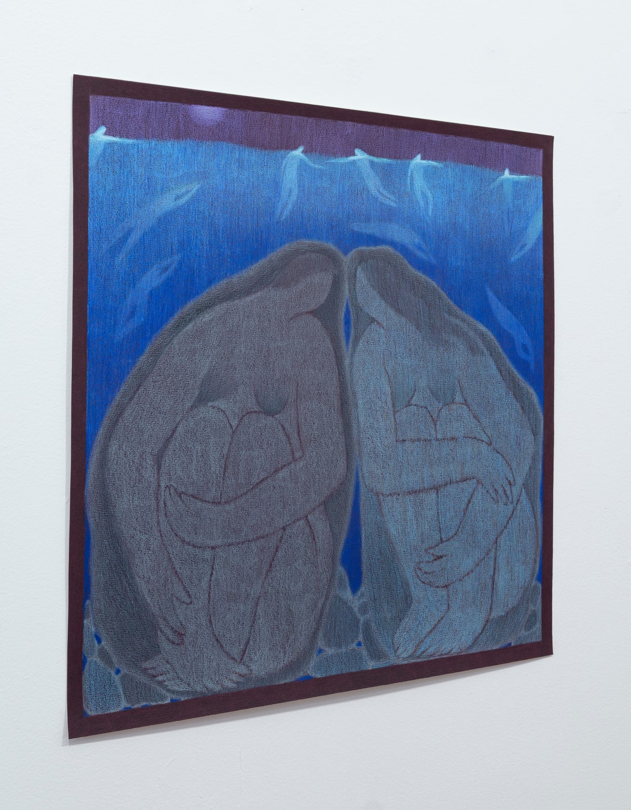 Lydia Baker, Rocks on the ocean floor, 2024