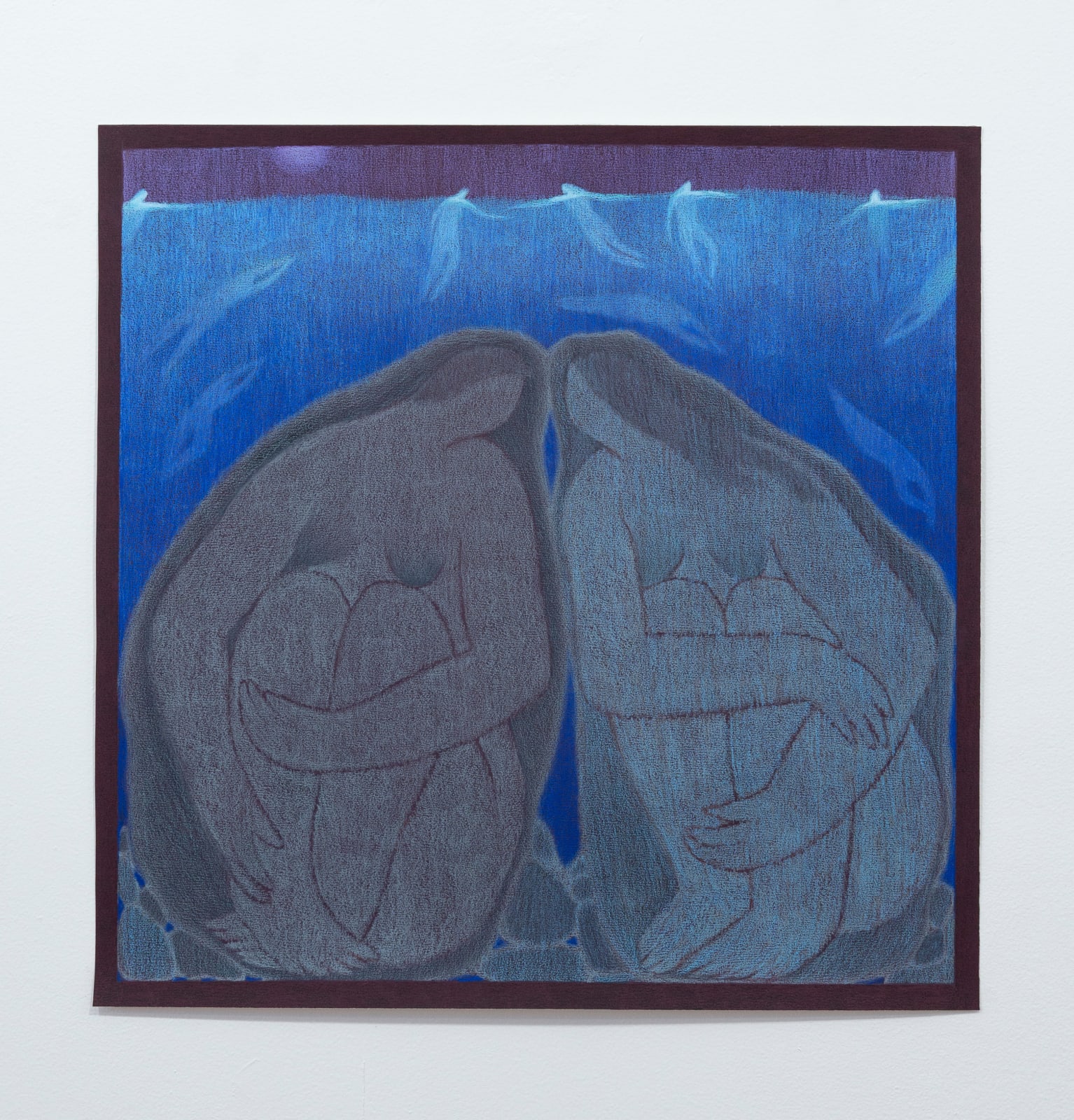 Lydia Baker, Rocks on the ocean floor, 2024