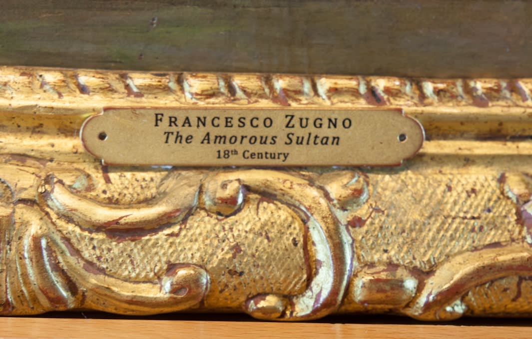 Francesco Zugno, The Amorous Sultan