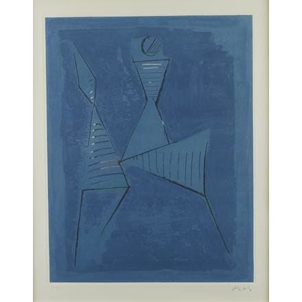 Marino Marini, Marino From Goethe (Plate I), 1979
