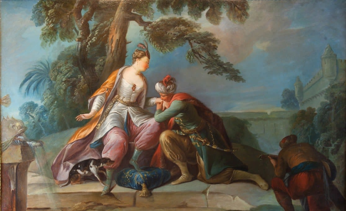 Francesco Zugno, The Amorous Sultan