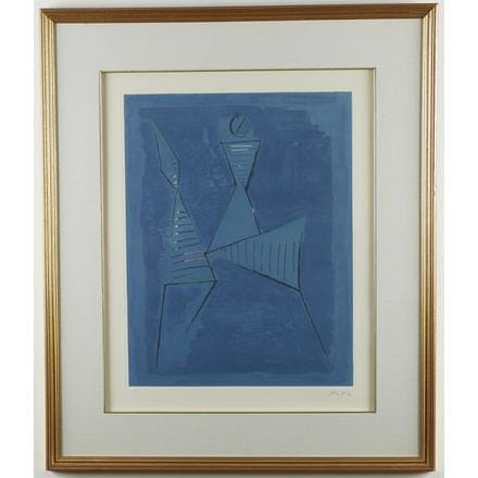 Marino Marini, Marino From Goethe (Plate I), 1979