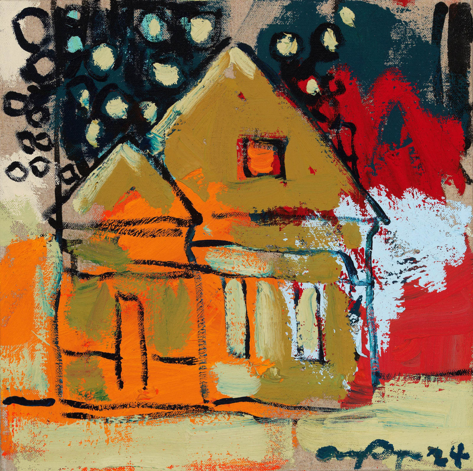 Amy Dryer, House Sketch I