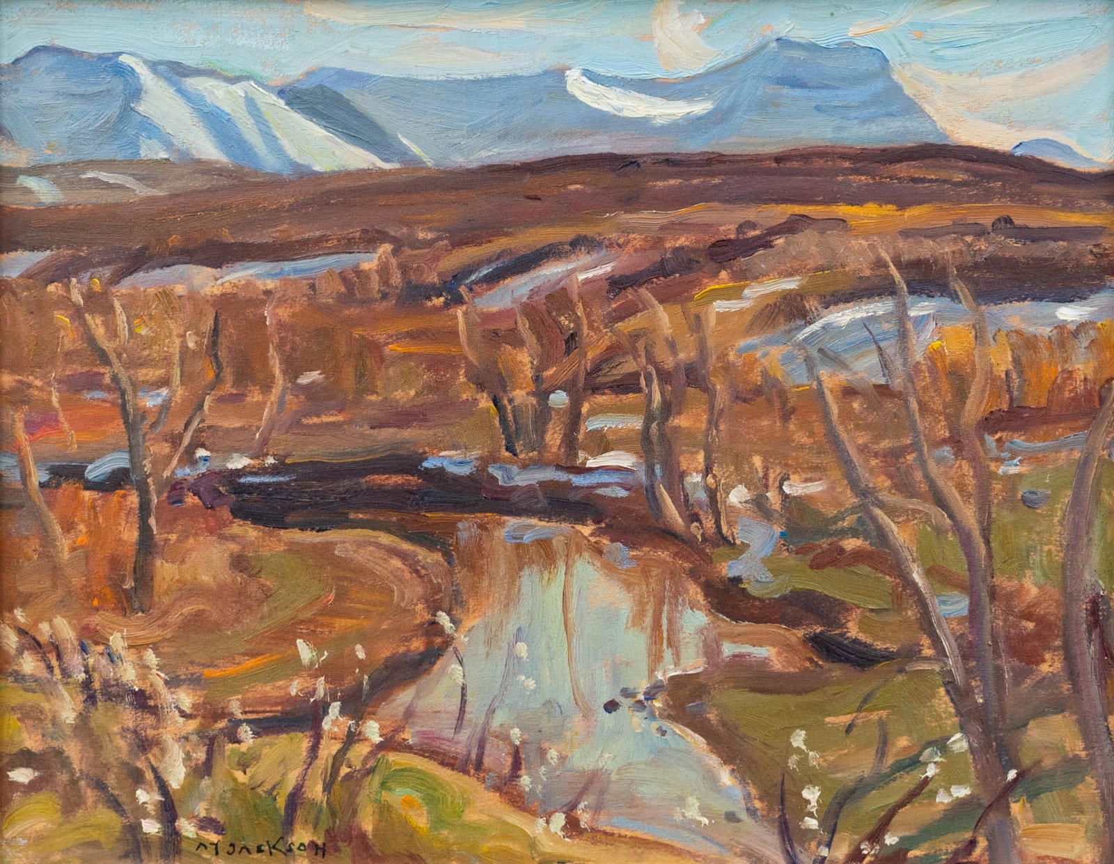 A.Y. Jackson, Waterton Park, Oct. 1957