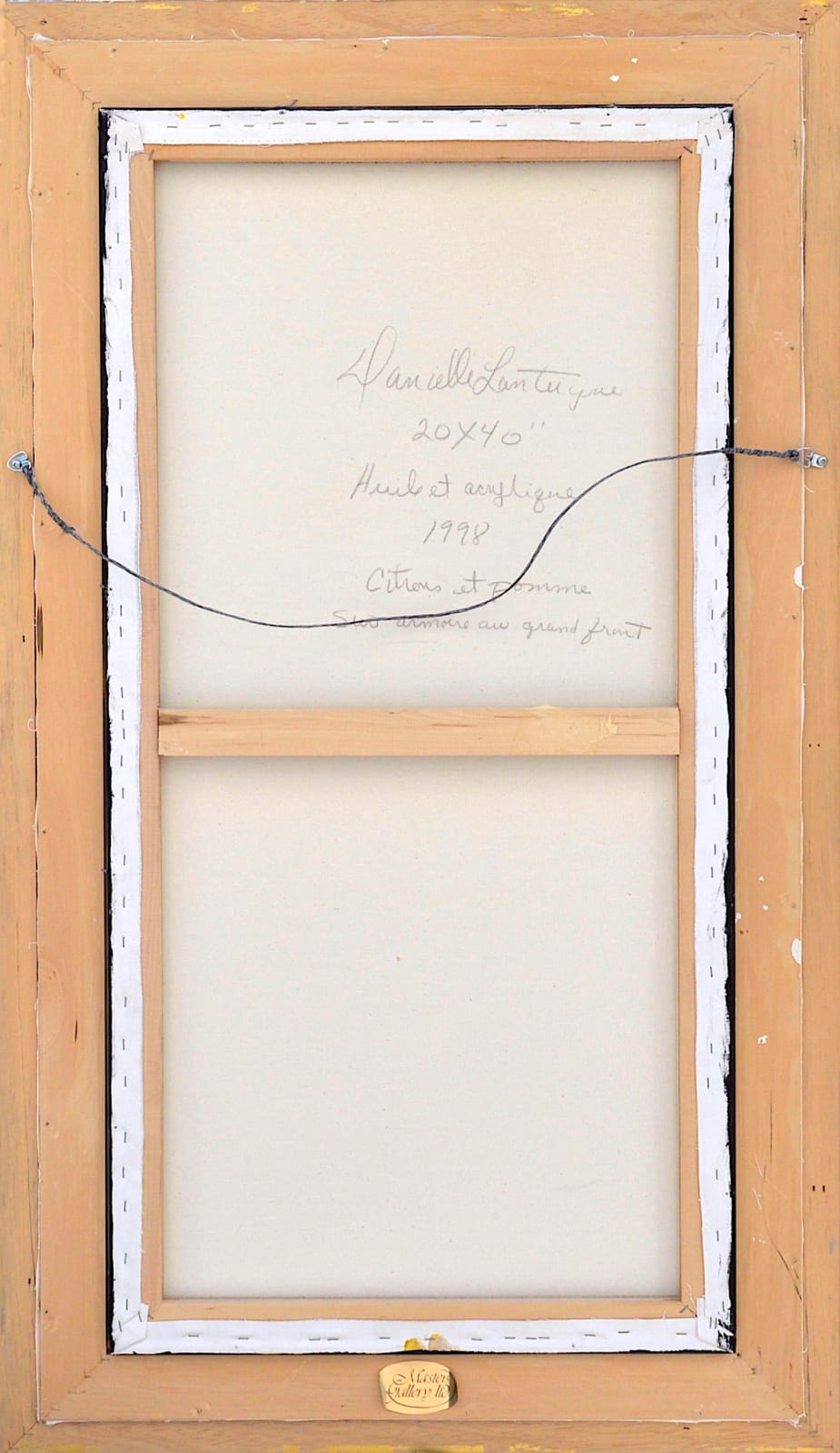 Danielle Lanteigne, Citrons et Pommes, 1998