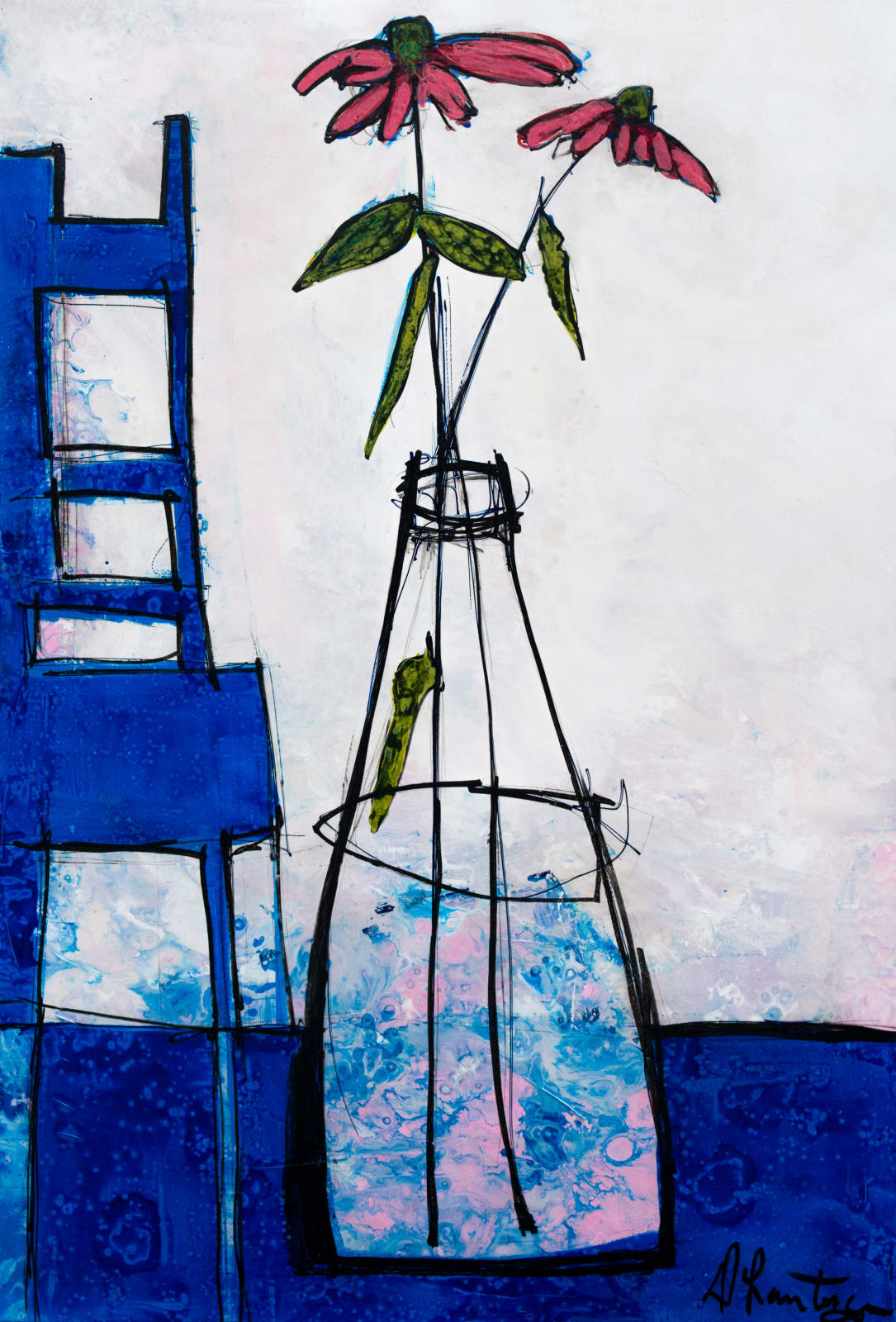 Danielle Lanteigne, Chaise Bleue