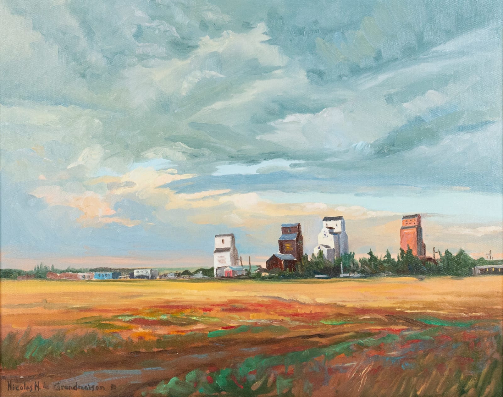 Nicolas N. (Jr.) deGrandmaison, Morse, Saskatchewan