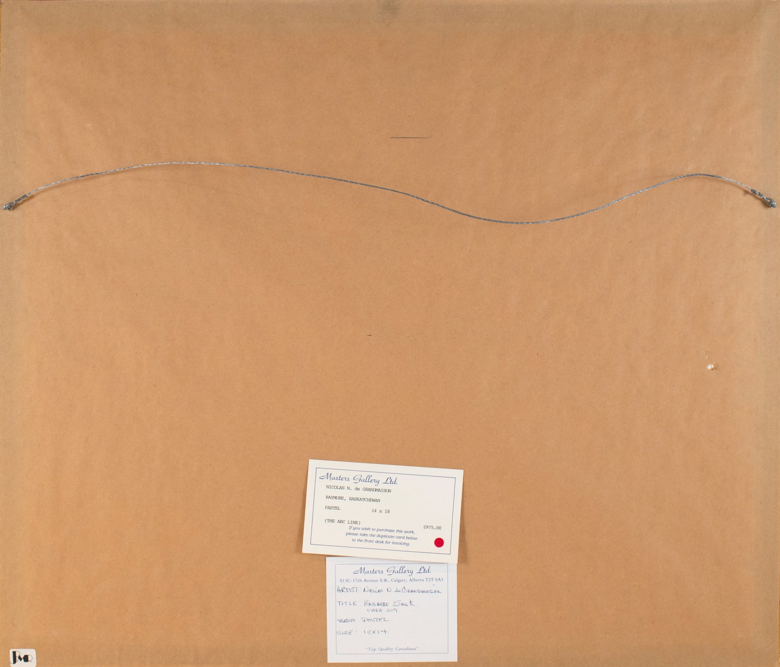 Nicolas N. (Jr.) deGrandmaison, Raymore, Saskatchewan