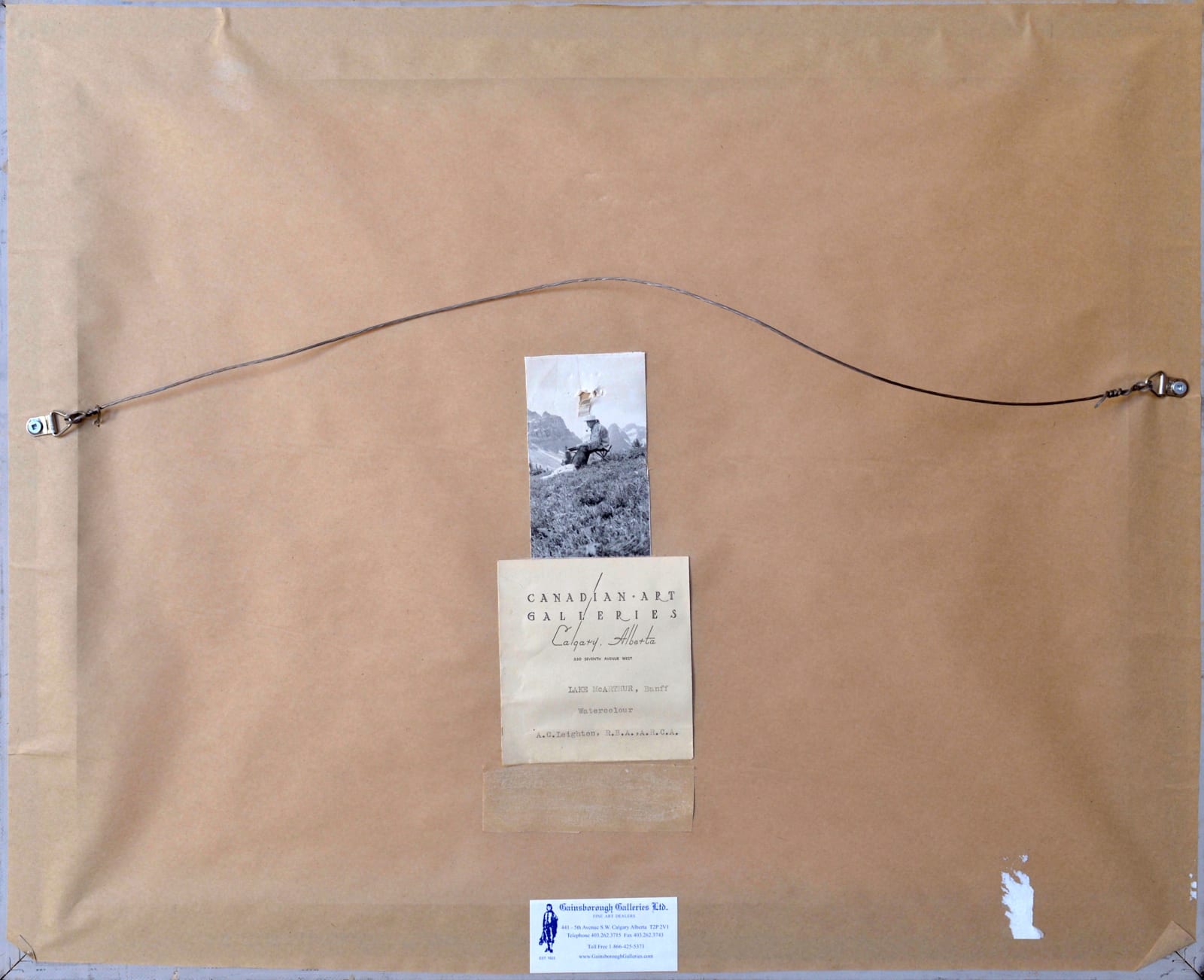 Alfred Leighton, Lake McArthur