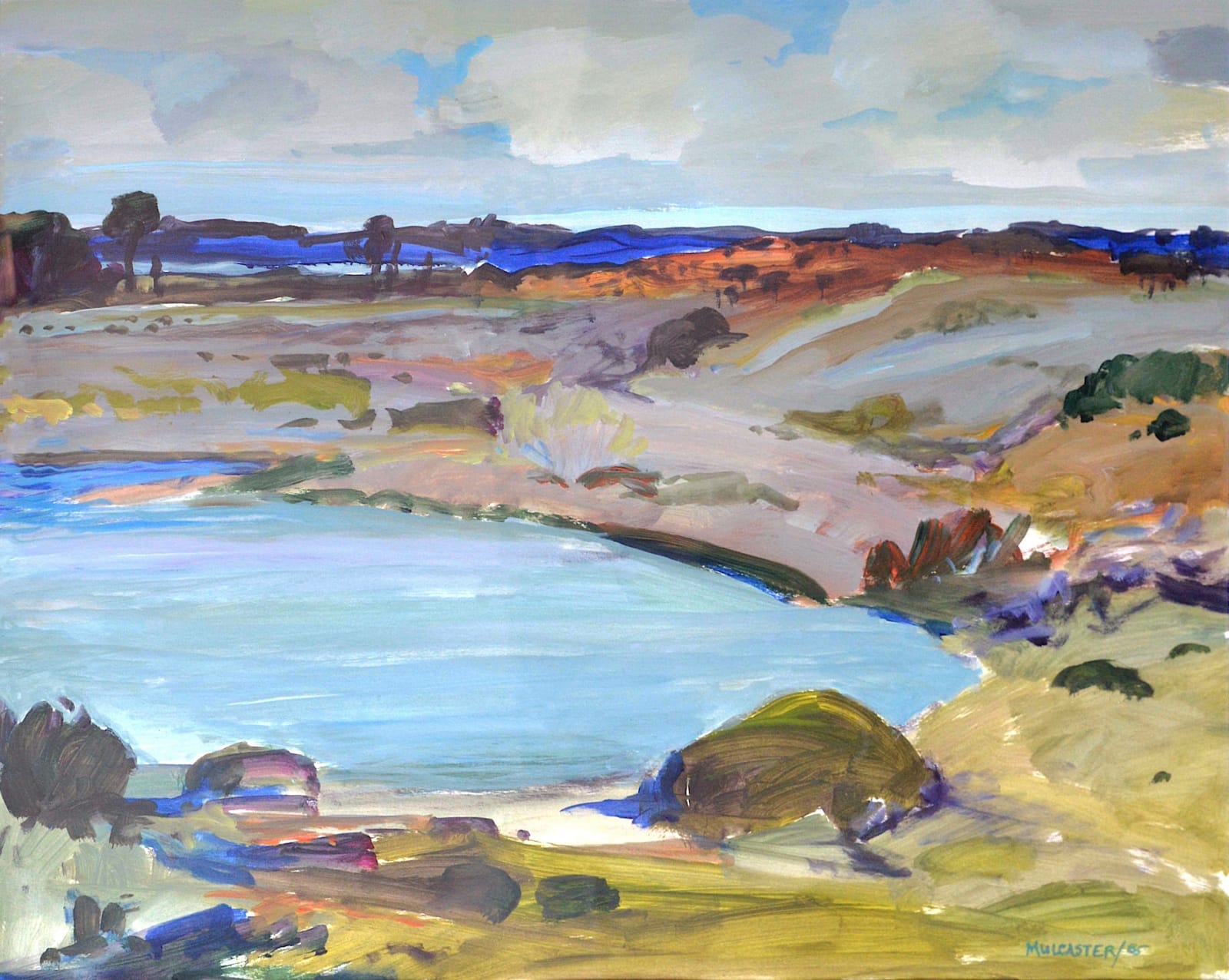 Wynona Croft Mulcaster, Summer Stretch, 1985