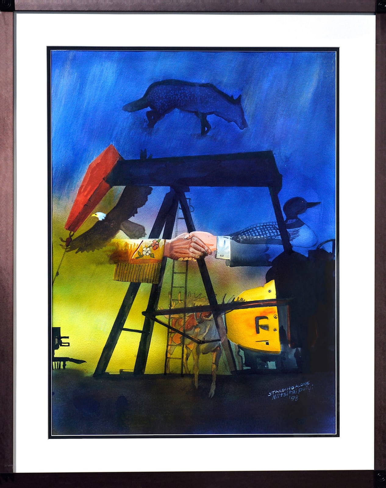 Henry Standing Alone, Untitled, 1998
