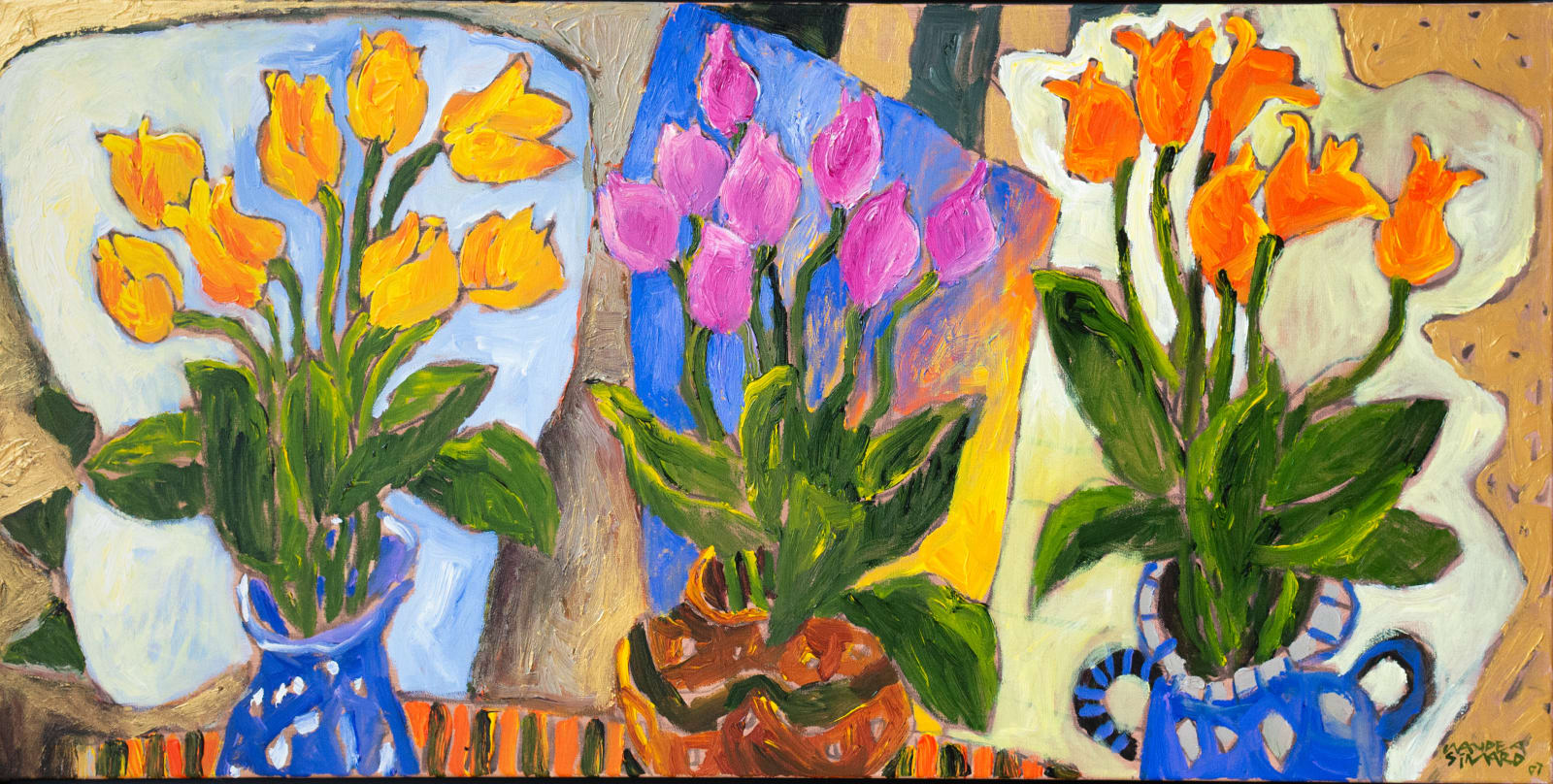 Claude A. Simard, Tulips Trio, 2007