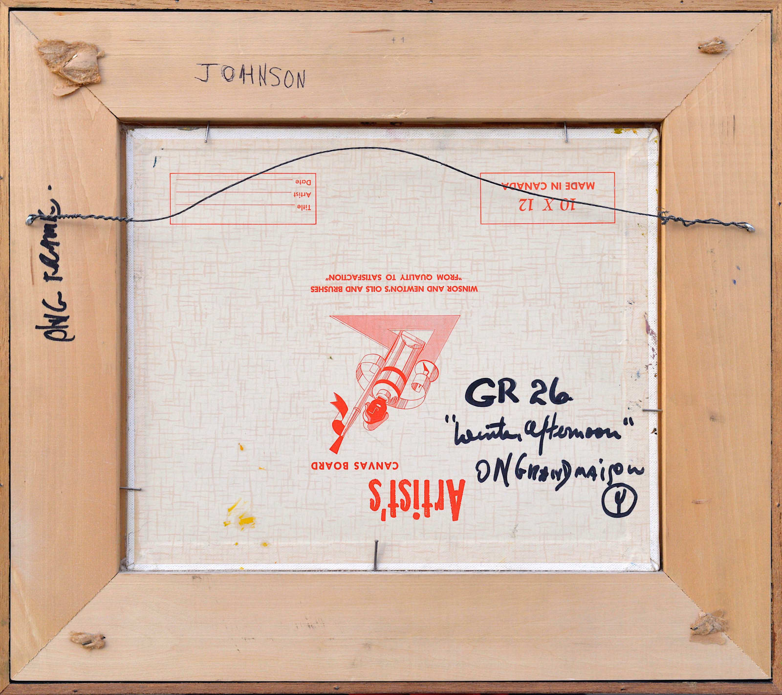 O.N. Grandmaison, Winter Afternoon