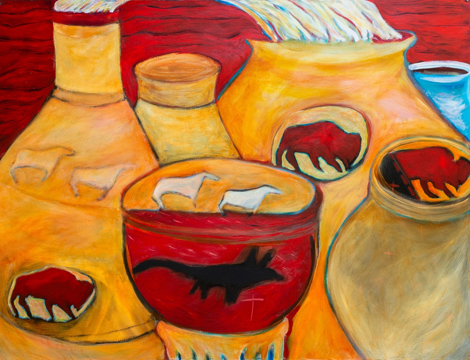 Joane Cardinal-Schubert, Untitled Pottery