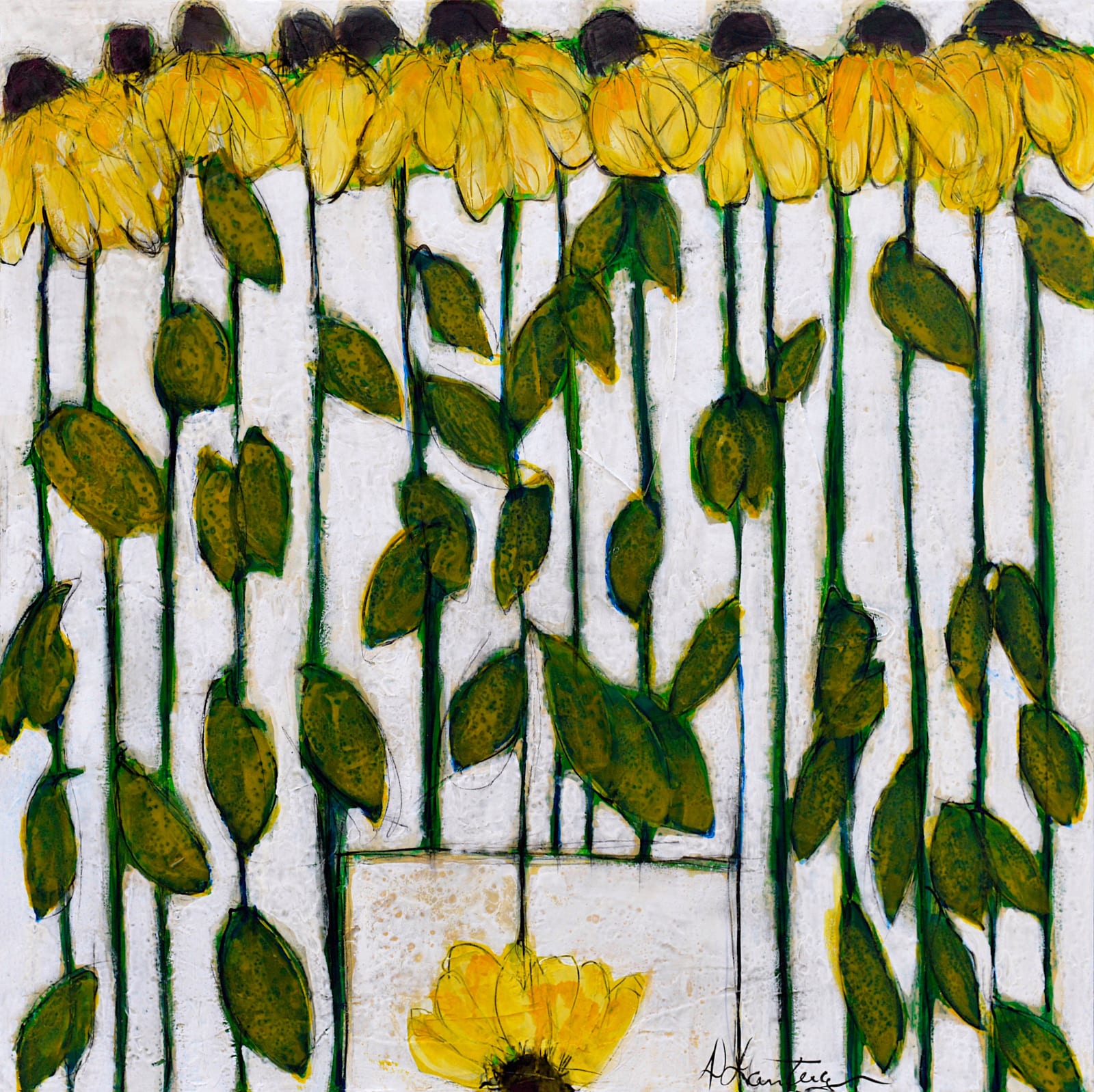 Danielle Lanteigne, Composition de Fleurs, 2025