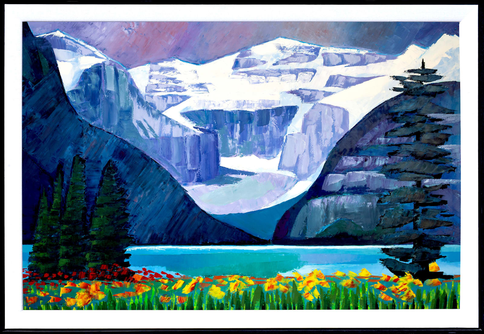 David Pugh, Somnolent Afternoon: Lake Louise, 1991