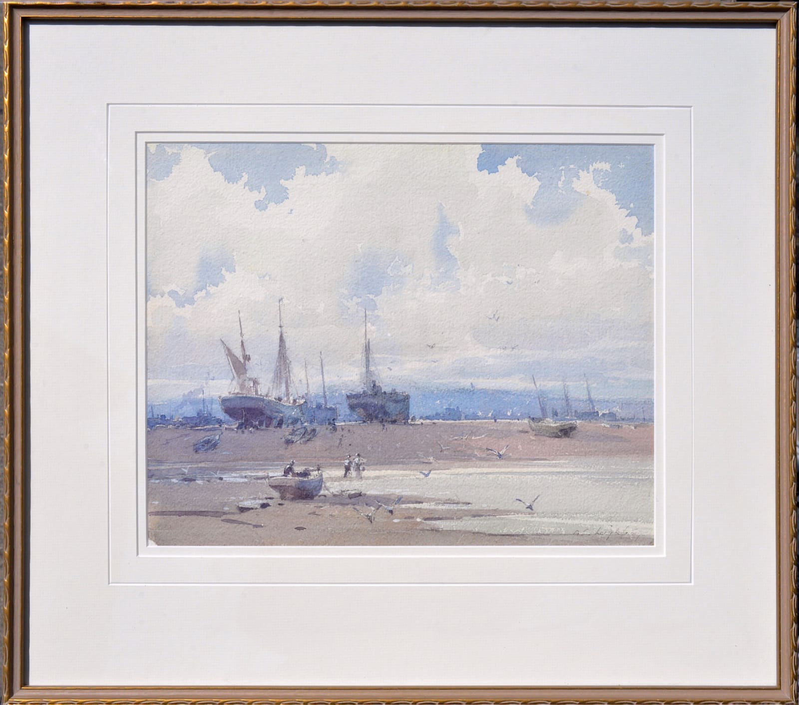Alfred Leighton, Fishing Boats