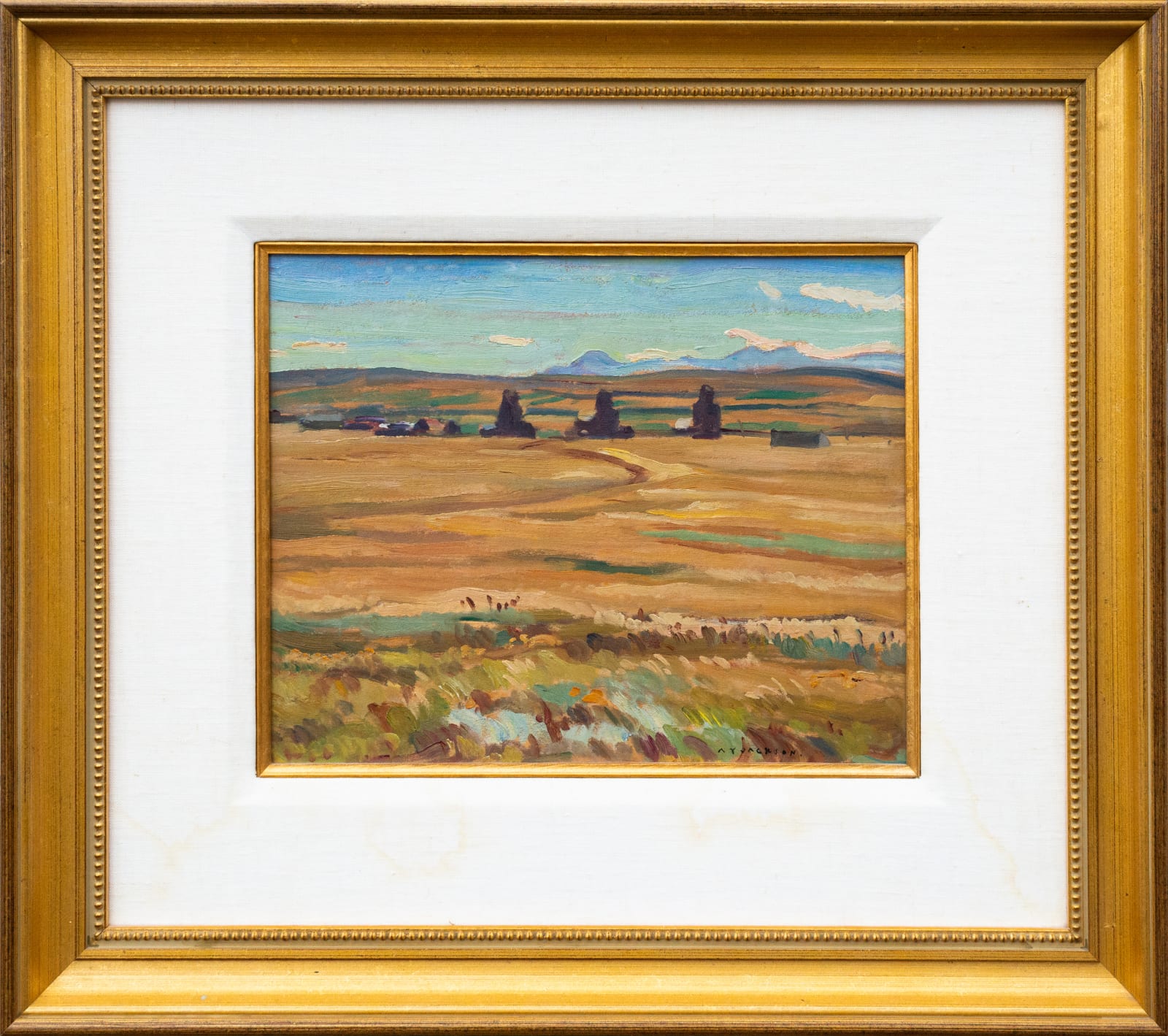 A.Y. Jackson, Pincher, Alberta, Sept. 1947