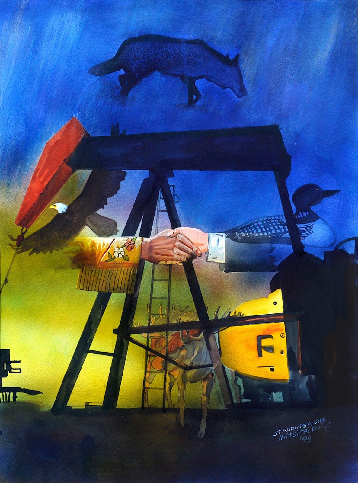 Henry Standing Alone, Untitled, 1998