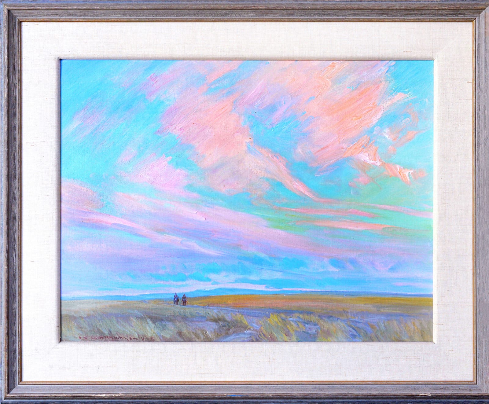 O.N. Grandmaison, Twilight, Clouds, Southern Alberta
