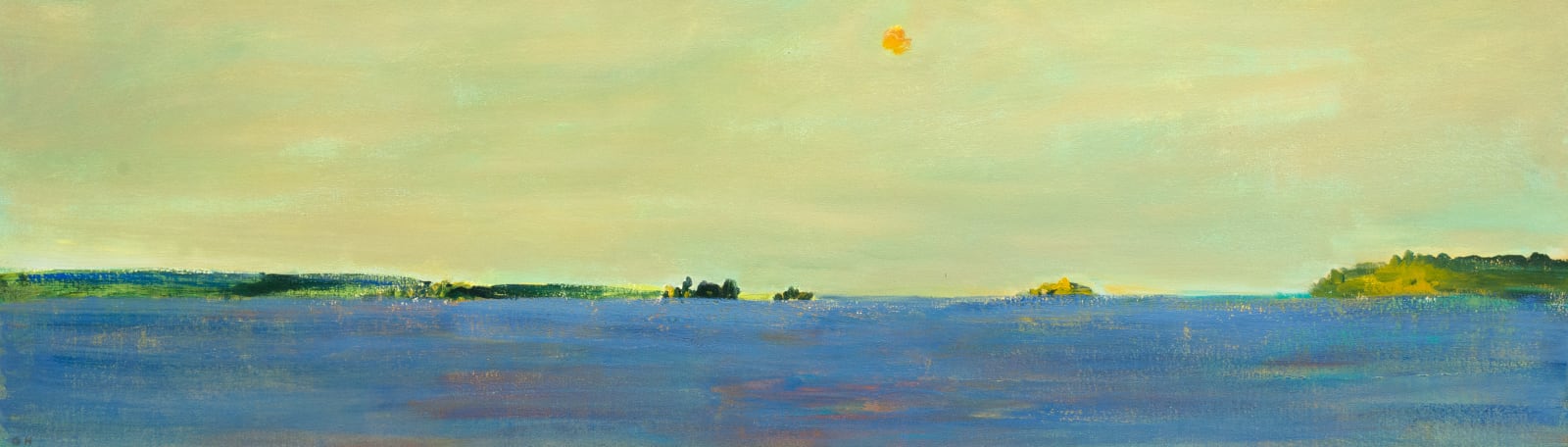 Greg Hardy, Sun Breaking Through Smoke Haze, Besnard Lake, 1999