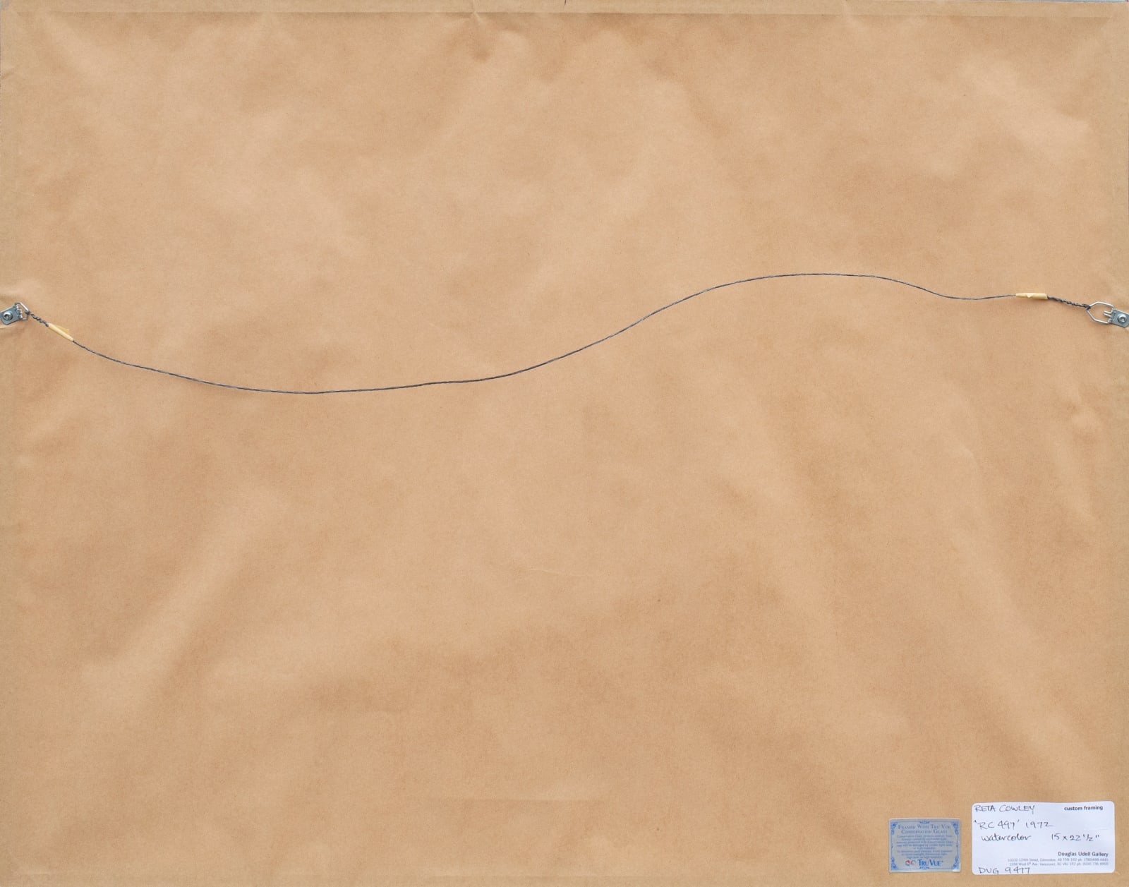 Reta Cowley, RC 497, 1972