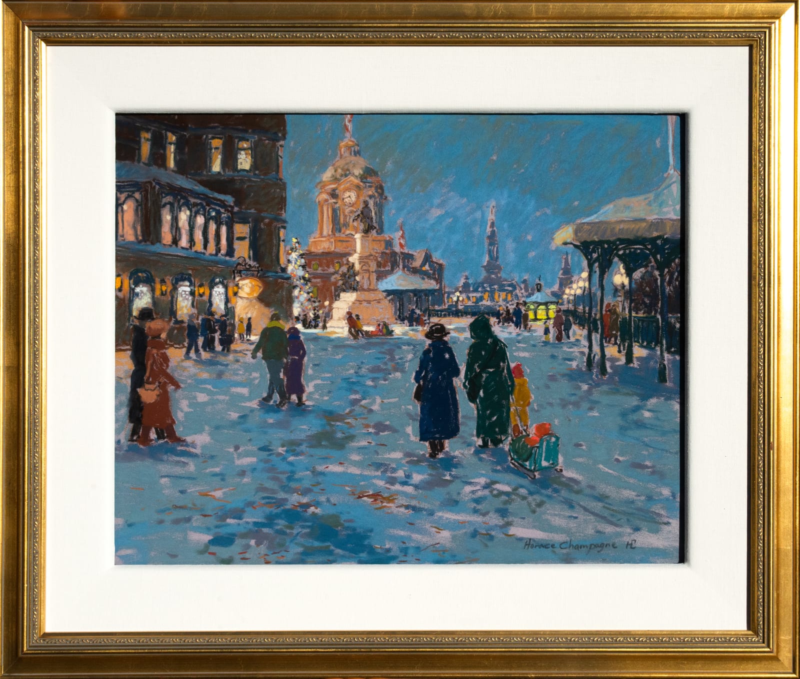 Horace Champagne, The Old Post Office Clock