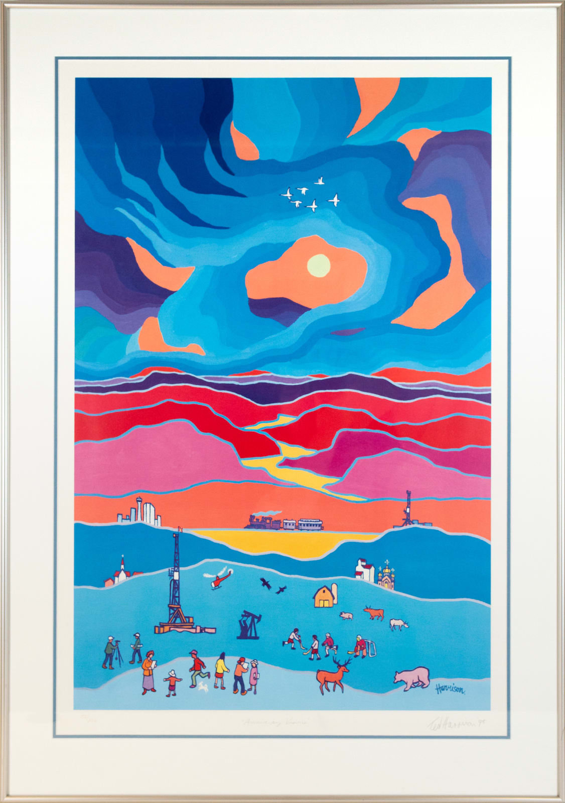 Ted Harrison, Anniversary Visions, 1995