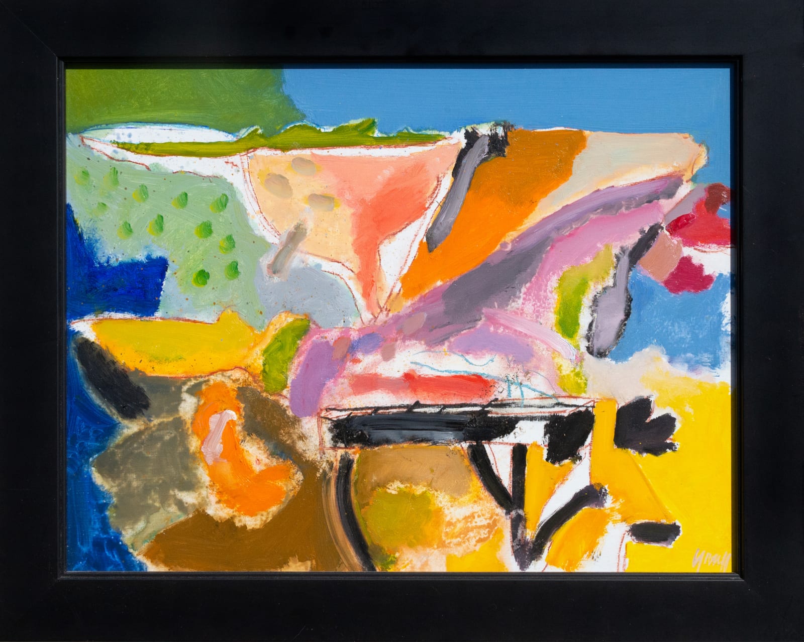 Les Graff, Hillside and Water Trough
