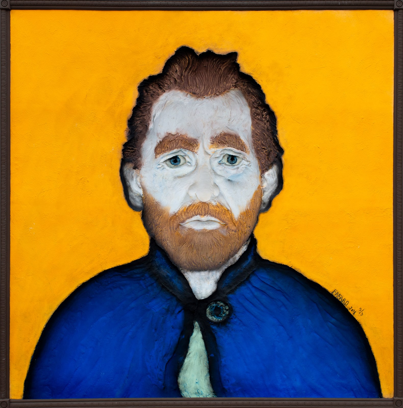Joe Fafard, Van Gogh Observes, 2018