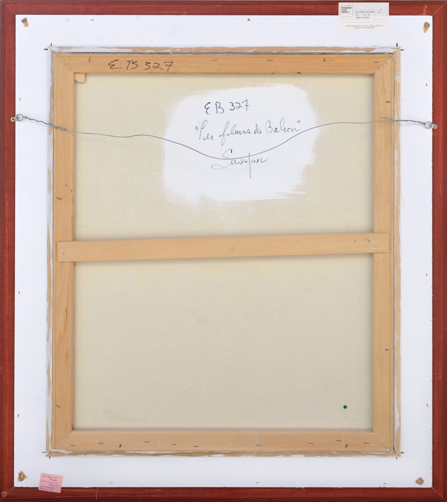 Robert Savignac, Les Fleurs du Balcon