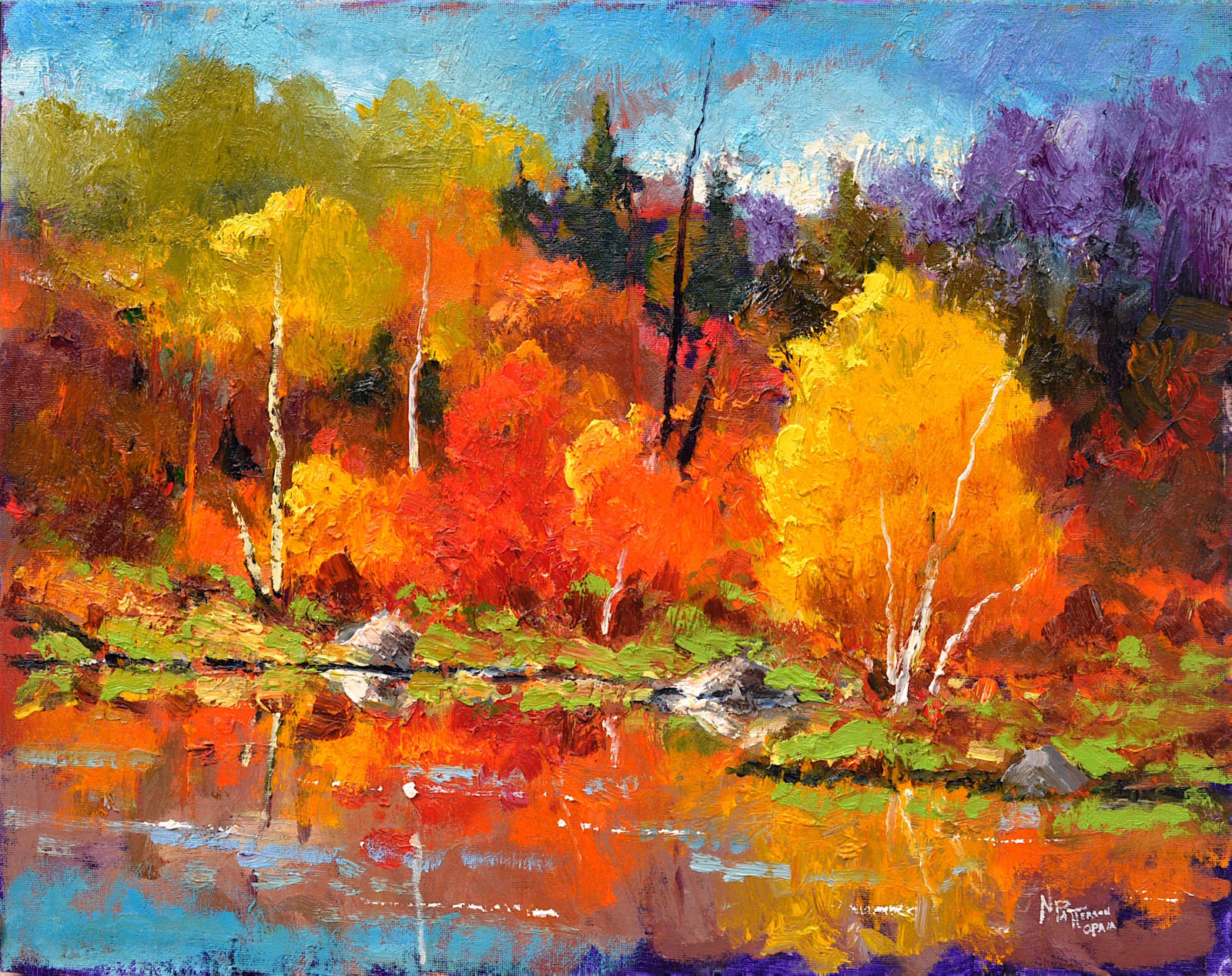 Neil Patterson, Beside the Pond