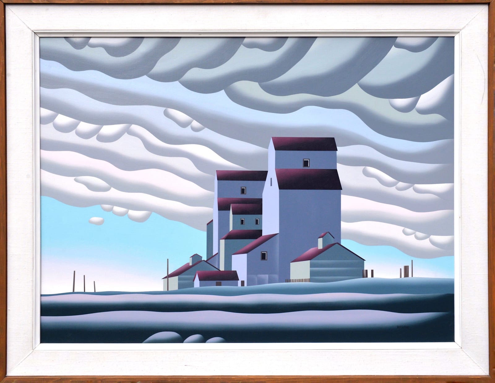 Don Bergland, Grain Elevators , 1985