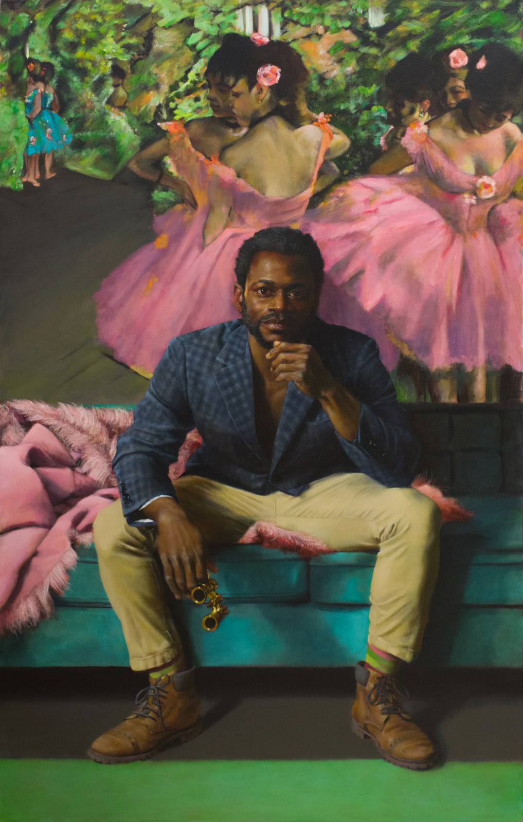 Michael Corner, Painting Q, 2024